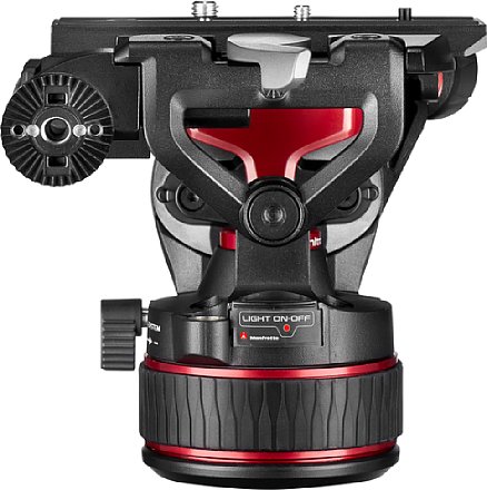 Manfrotto MVH608AH Nitrotech 608 Fluid-Videokopf. [Foto: Manfrotto]