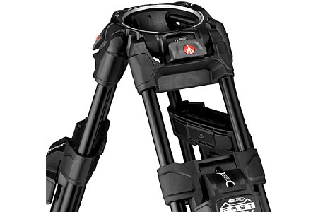 Manfrotto Doppelrohrstativ 645 Fast Twin Alu (MVTTWINFA). [Foto: Manfrotto]
