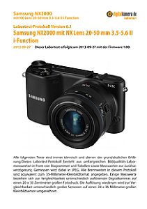 Samsung NX2000 mit NX Lens 20-50 mm 3.5-5.6 II i-Function Labortest, Seite 1 [Foto: MediaNord]
