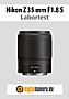 Nikon Z 35 mm F1.8 S mit Z 7 Labortest