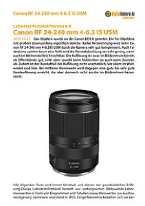 Canon RF 24-240 mm 4-6.3 IS USM mit EOS R Labortest, Seite 1 [Foto: MediaNord]