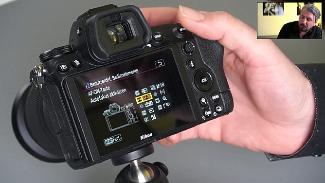 Nikon Z Schulungsvideo mit Manuel Quarta - AF-ON Backbutton-Autofokus. [Foto: MediaNord]