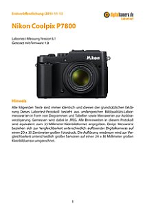 Nikon Coolpix P7800 Labortest, Seite 1 [Foto: MediaNord]