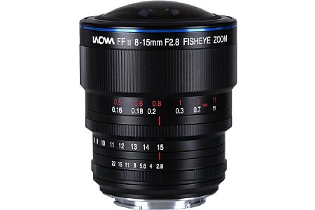 Laowa 8-15 mm F2,8 Zoom Fisheye mit E-Mount. [Foto: Laowa]