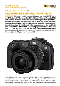 Canon EOS R8 mit RF 24-50 mm F4.5-6.3 IS STM Labortest, Seite 1 [Foto: MediaNord]