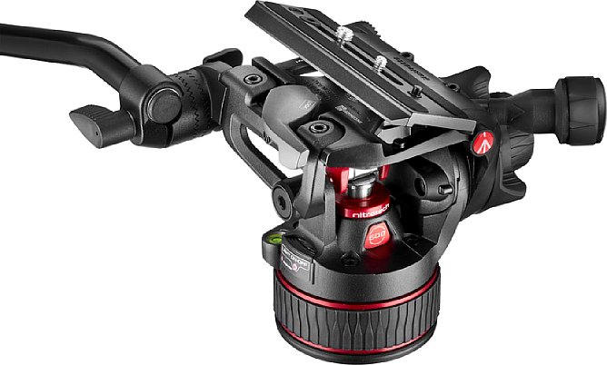 Manfrotto MVH608AH Nitrotech 608 Fluid-Videokopf. [Foto: Manfrotto]