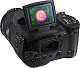 Sony DSC-R1 Rückansicht Links mit aufgeklappten Monitor [Foto: Sony Deutschland]