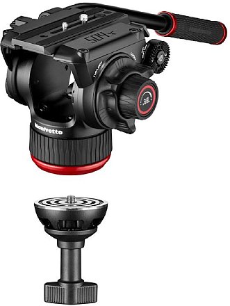 Manfrotto	Fluid-Videokopf 504X. [Foto: Manfrotto]