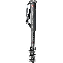 Manfrotto MPMXPROC4 XPRO Foto Prime Monopod Carbon 4 Seg. Komp. Mit Fluid Base