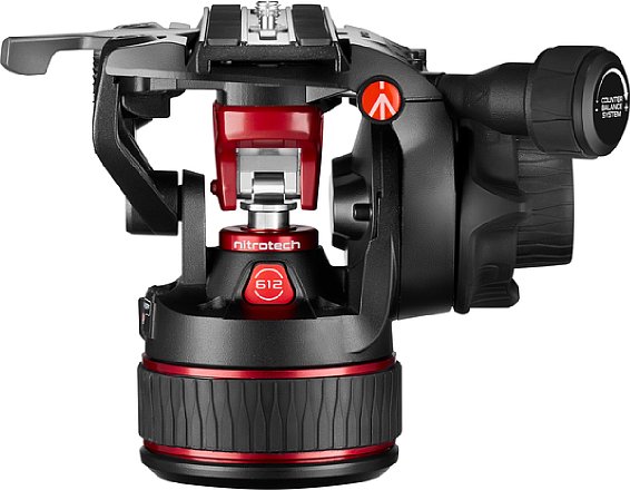 Manfrotto MVH612AH Nitrotech 612 Fluid-Videokopf. [Foto: Manfrotto]