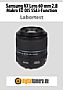 Samsung NX Lens 60 mm 2.8 Makro ED OIS SSA i-Function mit NX30 Labortest