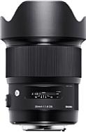 Das Sigma 20 mm 1,4 DG HSM Art soll im November 2015 für knapp 1.050 Euro auf den Markt kommen. Das Vollformat-DSLR-Objektiv ist mit den Anschlüssen Canon EF, Nikon F und Sigma AF erhältlich. [Foto: Sigma]