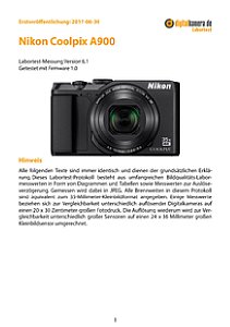 Nikon Coolpix A900 Labortest, Seite 1 [Foto: MediaNord]