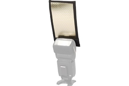 Honl Photo Professional Speed Gobo/Bounce Card gold/silber [Foto: MediaNord]