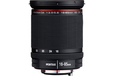 Pentax HD DA 16-85 mm F3,5-5,6 ED DC WR. [Foto: Pentax]