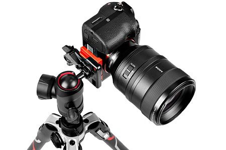 Manfrotto MKBFRLA-BH Befree Advanced Alpha QPL designed für Sony Alpha Kameras. [Foto: Manfrotto]