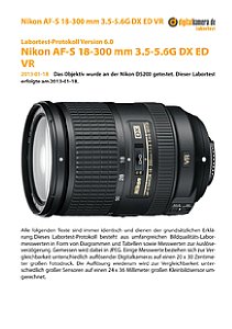 Nikon AF-S 18-300 mm 3.5-5.6G DX ED VR mit D5200 Labortest, Seite 1 [Foto: MediaNord]