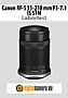 Canon RF-S 55-210 mm F5-7.1 IS STM mit EOS R100 Labortest