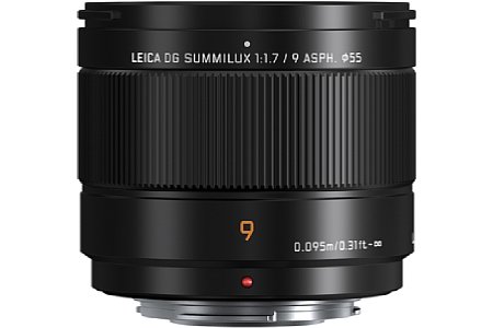 Panasonic Leica DG Summilux 9 mm 1.7 Asph. (H-X09). [Foto: Panasonic]