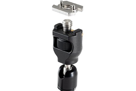 Manfrotto 244MICRO-AA MicroArm mit Adapter im Arri-Stil. [Foto: Manfrotto]