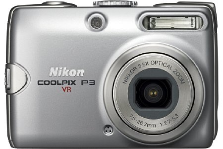 Nikon Coolpix P3 [Foto: Nikon Deutschland]