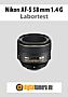 Nikon AF-S 58 mm 1.4G mit D610 Labortest