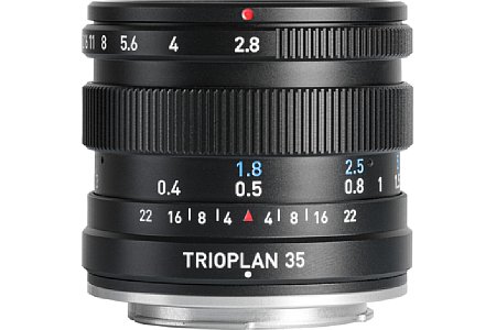 Meyer-Optik-Görlitz Trioplan 35 mm f/2.8 II. [Foto: Meyer-Optik-Görlitz]