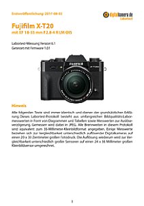 Fujifilm X-T20 mit XF 18-55 mm F2.8-4 R LM OIS Labortest, Seite 1 [Foto: MediaNord]