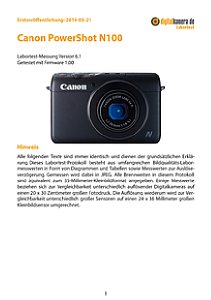 Canon PowerShot N100 Labortest, Seite 1 [Foto: MediaNord]