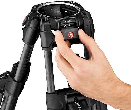 Manfrotto Doppelrohrstativ 645 Fast Twin Carbon (MVTTWINFC). [Foto: Manfrotto]