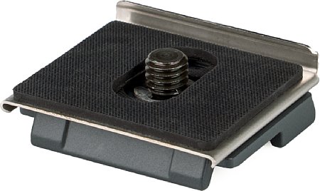 Manfrotto MA 200PLARCH-38 Schnellwechselplatte. [Foto: Manfrotto]