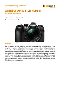 Olympus OM-D E-M1 Mark II mit 12-40 mm 2.8 ED (EZ-M1240) Labortest, Seite 1 [Foto: MediaNord]