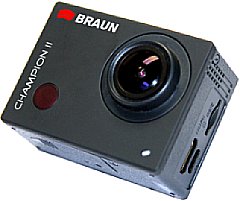 Schlicht und handlich präsentiert sich die Braun Champion II. [Braun]
