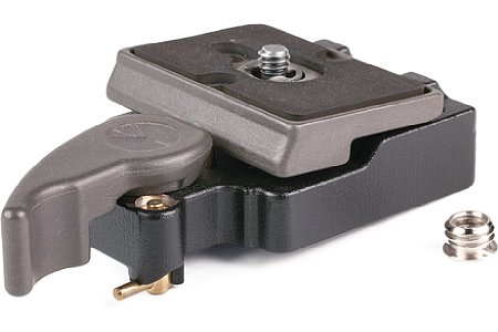 Manfrotto MA 323 Schnellwechseleinrichtung. [Foto: MediaNord]