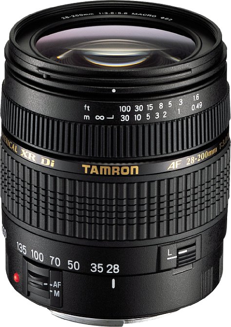 Tamron AF 28-200 mm 3.8-5.6 XR Di ASL IF Macro Datenblatt