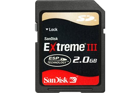 SanDisk Extreme III SDHC-Kartenfamilie mit 30 MBytes/s [Foto: Sandisk]