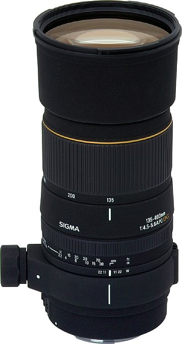 Sigma 135-400 mm 4.5-5.6 DG APO RF Asp Datenblatt