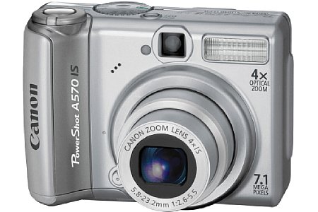 Canon PowerShot A570 IS [Foto: Canon]