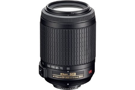 Nikon Nikkor AF-S DX VR 55-200 F/4-5,6 [Foto: Nikon]