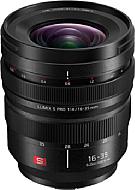 Das Panasonic Lumix S Pro 16-35mm F4 baut kompakt und deckt einen Brennweitenbereich vom Ultraweitwinkel bis hin zum Reportage-Weitwinkel ab. [Foto: Panasonic]