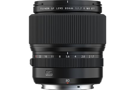 Fujifilm GF 80 mm F1.7 R WR. [Foto: Fujifilm]