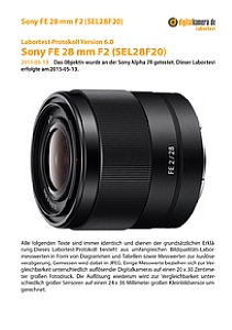 Sony FE 28 mm F2 (SEL28F20) mit Alpha 7R Labortest, Seite 1 [Foto: MediaNord]