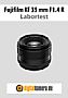 Fujifilm XF 35 mm F1.4 R mit X-Pro1 Labortest