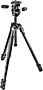 Manfrotto MK290XTA3-3W 290 Xtra Aluminium-Stativ mit 3 Beinsegmenten und Kopf