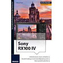 Franzis Foto Pocket Sony RX100 IV (PDF-E-Book)