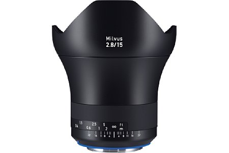 Zeiss Milvus 2.8/15 mit ZE-Mount. [Foto: Zeiss]