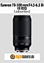 Tamron 70-300 mm F4.5-6.3 Di III RXD (A047) mit Sony Alpha 7R III Labortest (Labortest-Protokoll)