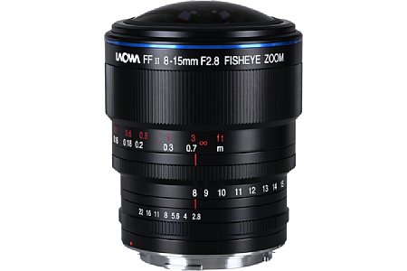 Laowa 8-15 mm F2,8 Zoom Fisheye mit E-Mount. [Foto: Laowa]