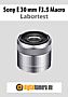 Sony E 30 mm F3.5 Macro (SEL30M35) mit NEX-7 Labortest