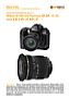 Nikon D100 mit Tamron SP AF 17-35 mm 2.8-4 Di LD ASL IF Labortest (Labortest-Protokoll)